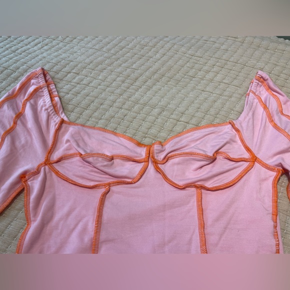 Omighty Pink and Orange Long sleeve - Picture 7 of 8